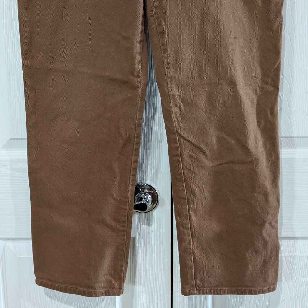 Gloria Vanderbilt Women's Amanda Jeans, Brown, Size 16, Classic Fit, Tapered Leg - Picture 6 of 13